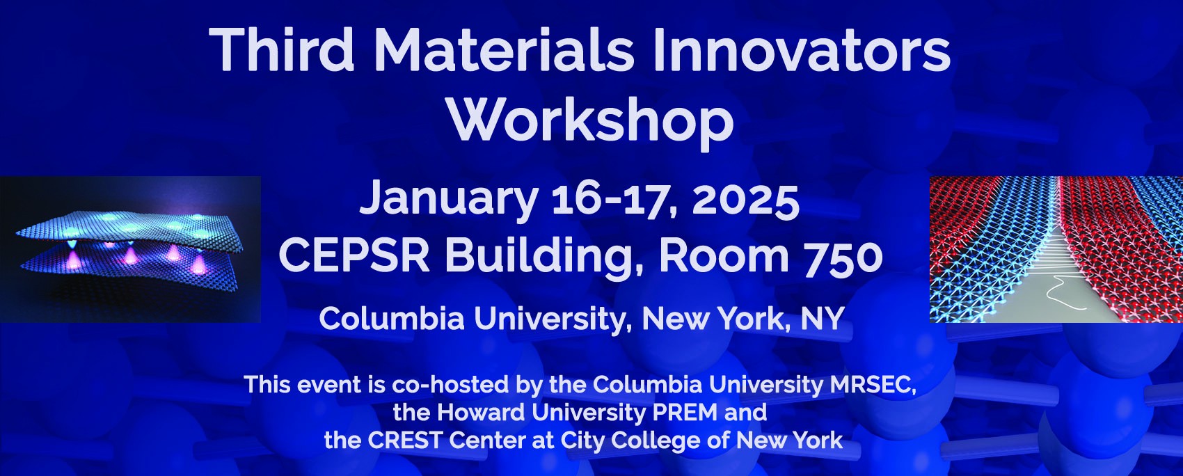 Third Materials Innovators Workshop Third Materials Innovators Workshop